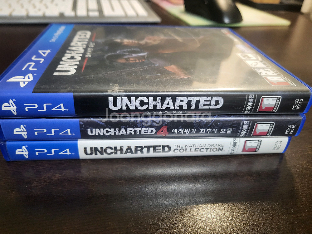 PS4 타이틀 언차티드 전편(1,2,3합본,4,잃어버린유산)--1