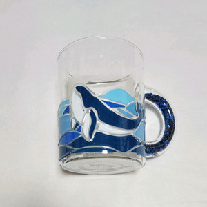 [정가이하] 스타벅스 글리터 핸들 글라스 355ml