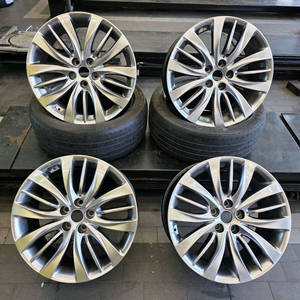 제네시스 G80 DH 19인치 정품 휠 세트 팔아요