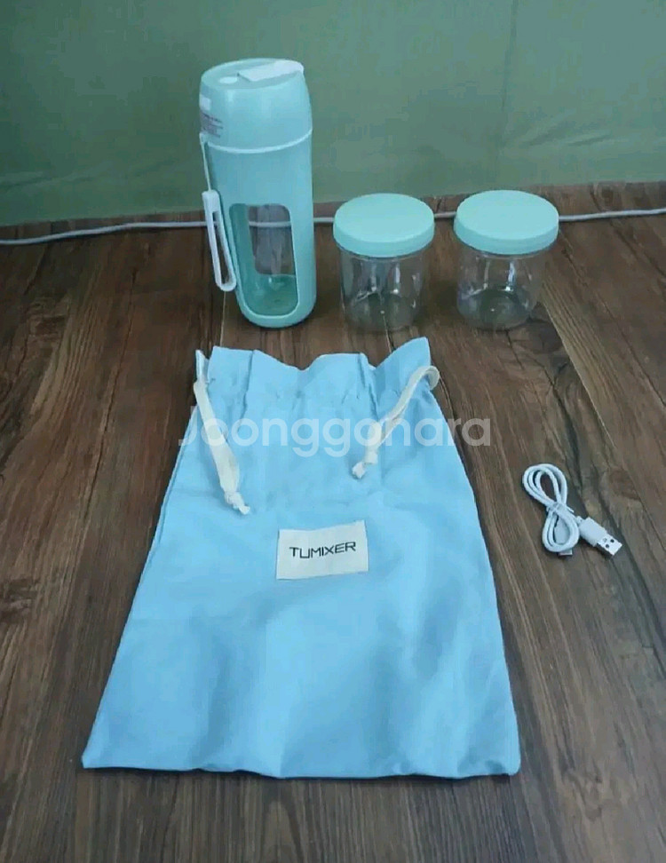 휴대용 투믹서 텀블러믹서기 새제품--1