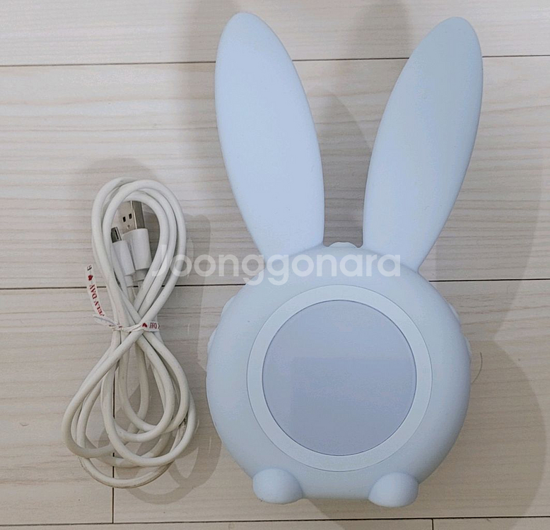토끼 알람시계 무드등 초등학생 선물 자립식 기상습관--0