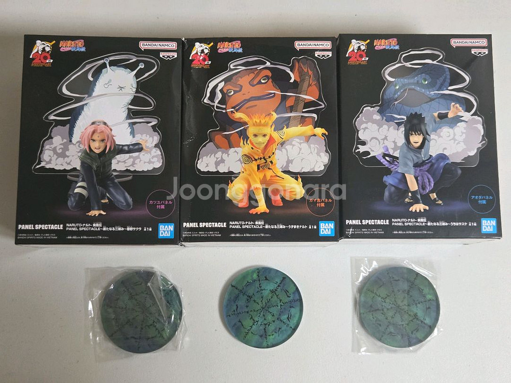 패널 나루토 사스케 사쿠라 panel spectacle 반다이--0