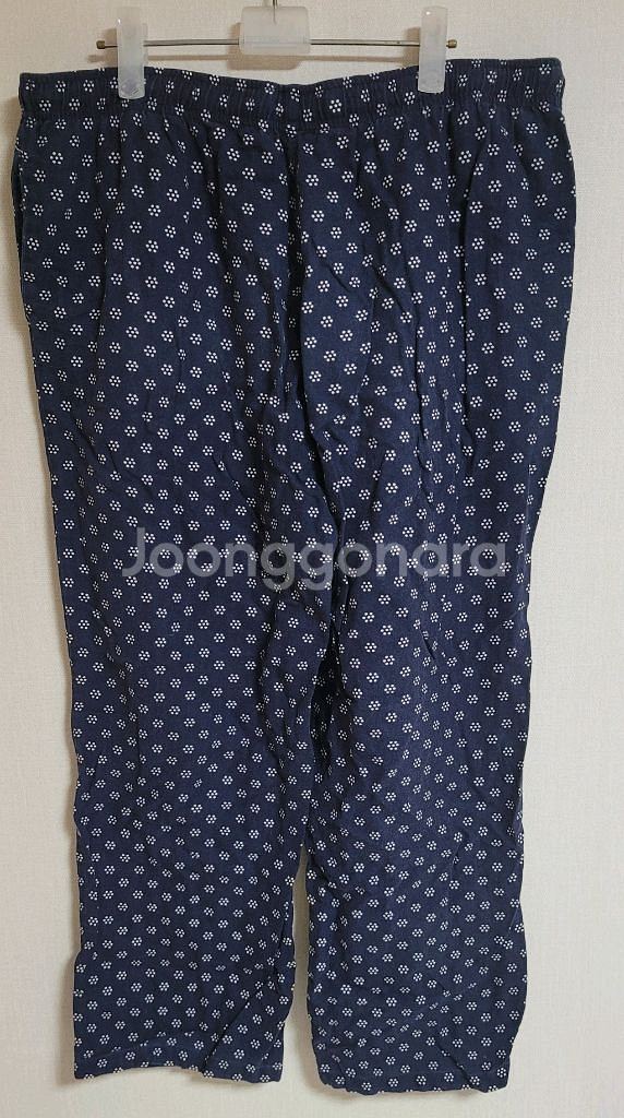 잠옷바지 XL 기모 플란넬 유니클로--1