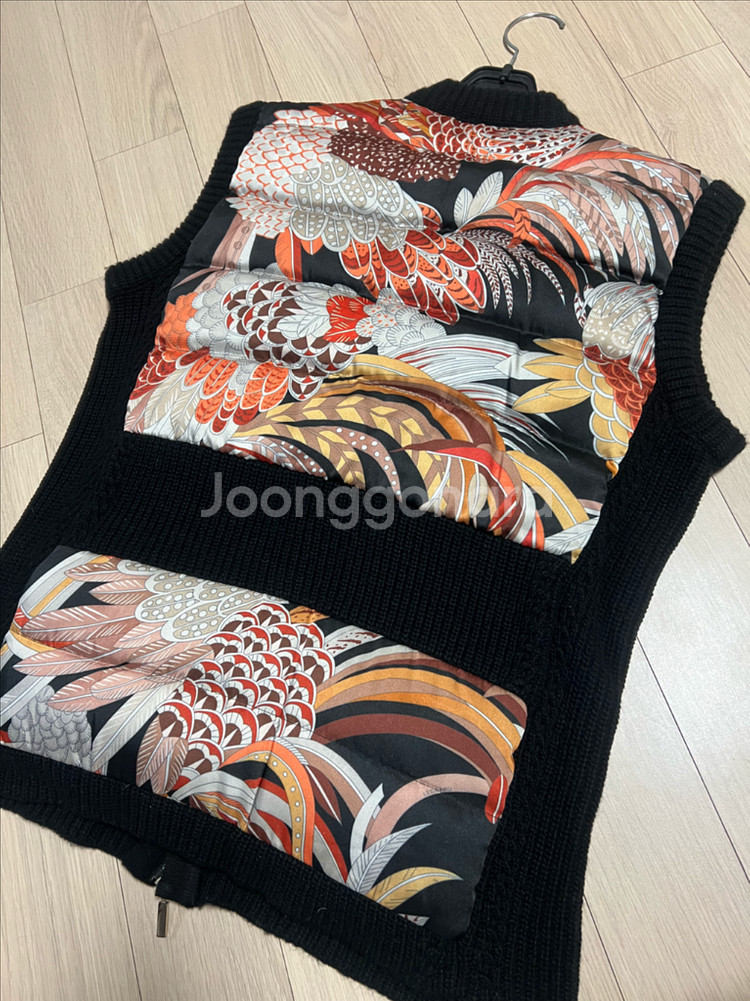 XL) 레오나드 LEONARD 캐시미어 구스다운 베스트 거위털 니트 패딩 조끼 점퍼 자켓 레오날드--13