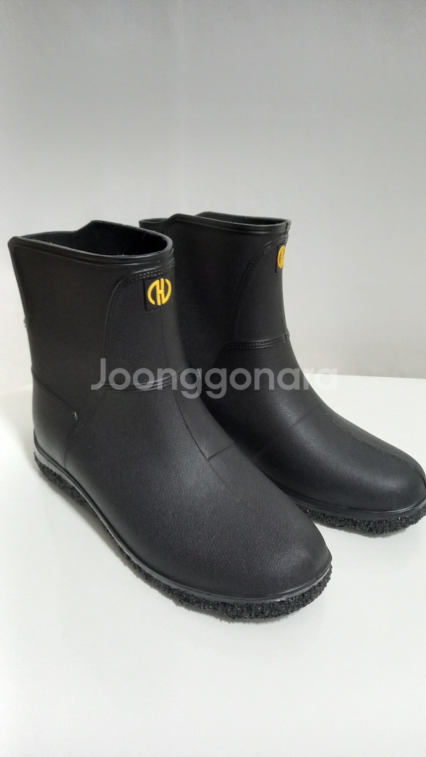 남성 장화 우비 장마철 레인부츠 270--0