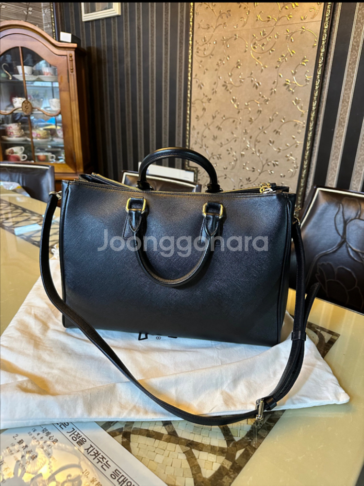 메트로시티 블랙 핸드백 여자가방--3