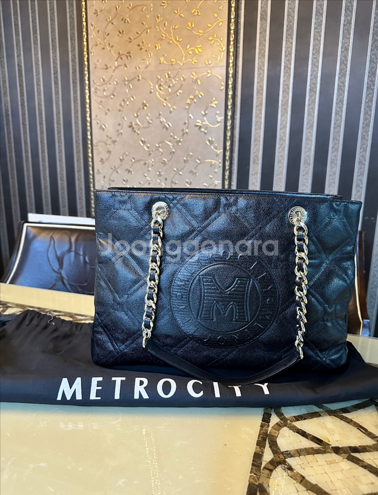 메트로시티 퀼팅 체인백 여자가방--1