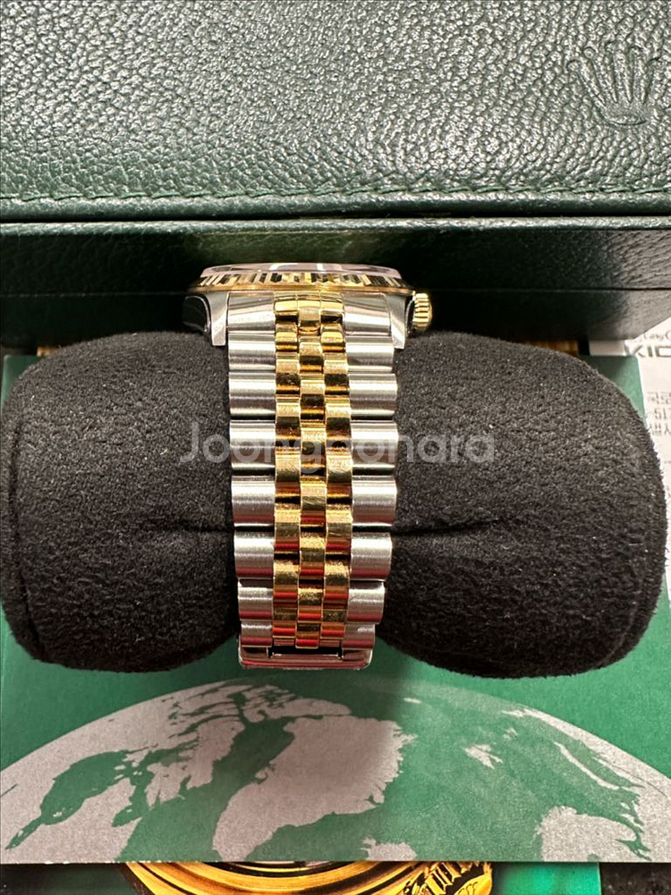 롤렉스 데이트저스트 16233 콤비 바인덱스 36mm--5