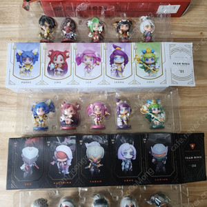 롤 설 맞이 축제 미니 피규어 세트