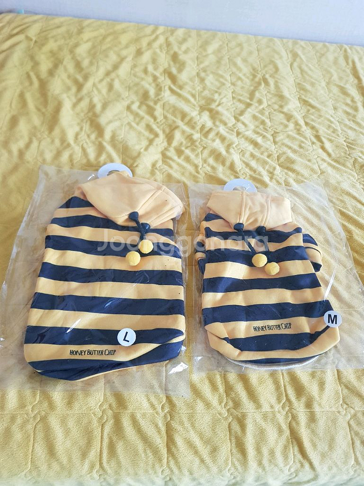 허니버터칩 반려견 꿀벌옷 굿즈--0