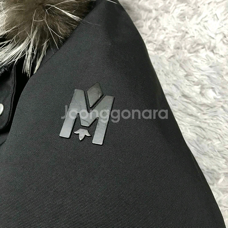 [클로젯][44]맥케이지 딕슨 실버퍼 숏 다운 패딩--2