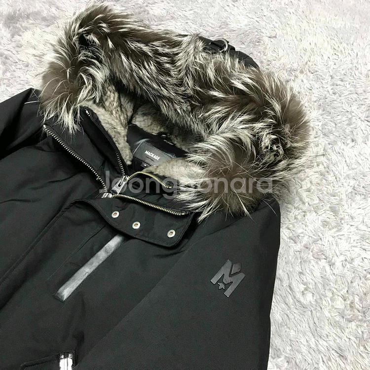 [클로젯][44]맥케이지 딕슨 실버퍼 숏 다운 패딩--1