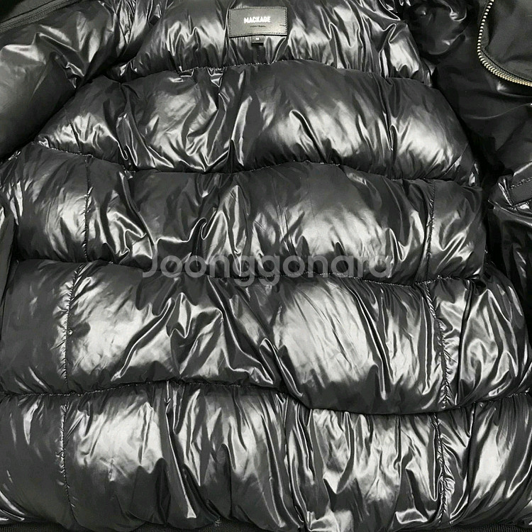 [클로젯][44]맥케이지 딕슨 실버퍼 숏 다운 패딩--3