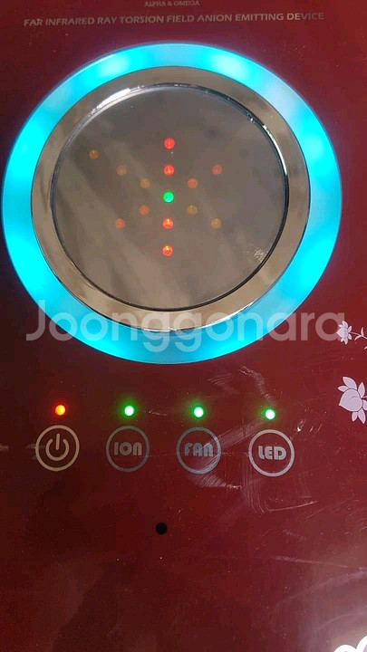 원적외선 토션필드 음이온 방사장치 공기청정기 입니다.--0