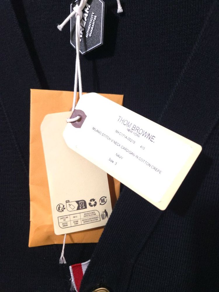 [새상품급, 25Fw] 톰브라운 밀라노스티치 금장 가디건 3Size--2