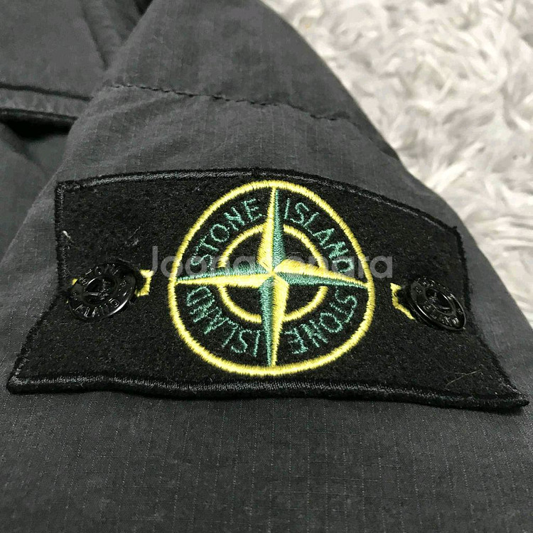 [클로젯][S][백화점판]스톤아일랜드 코튼 나일론 립스탑 다운 피코트--2