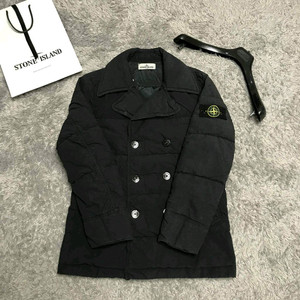 [클로젯][S][백화점판]스톤아일랜드 코튼 나일론 립스탑 다운 피코트