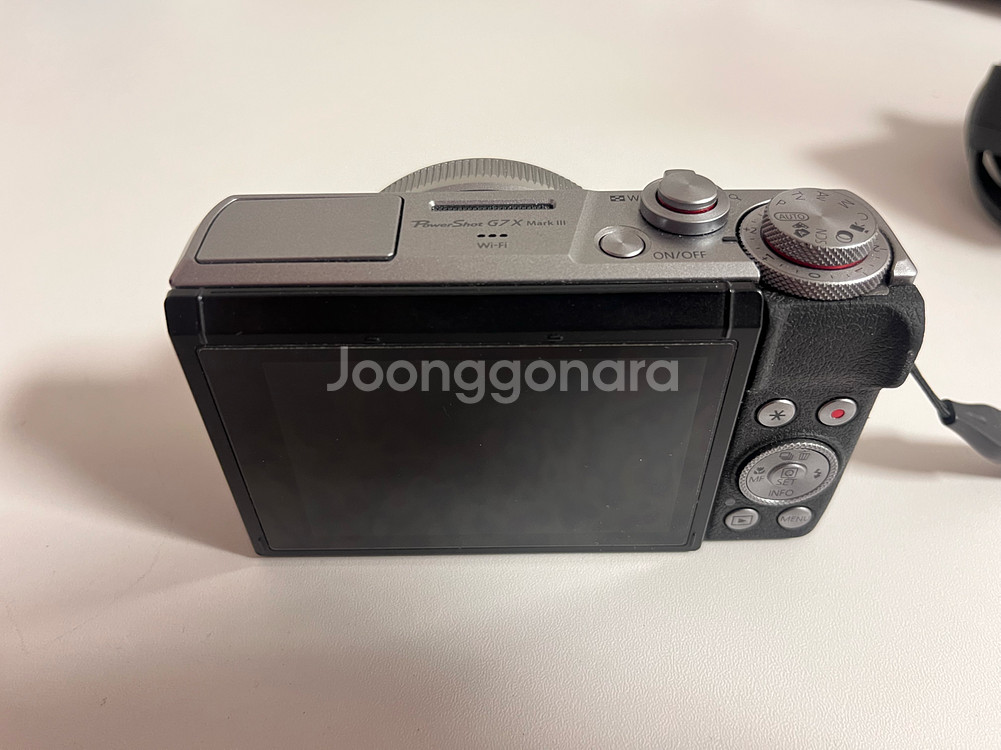 캐논 g7x mark3 실버 (S급 급처)--4