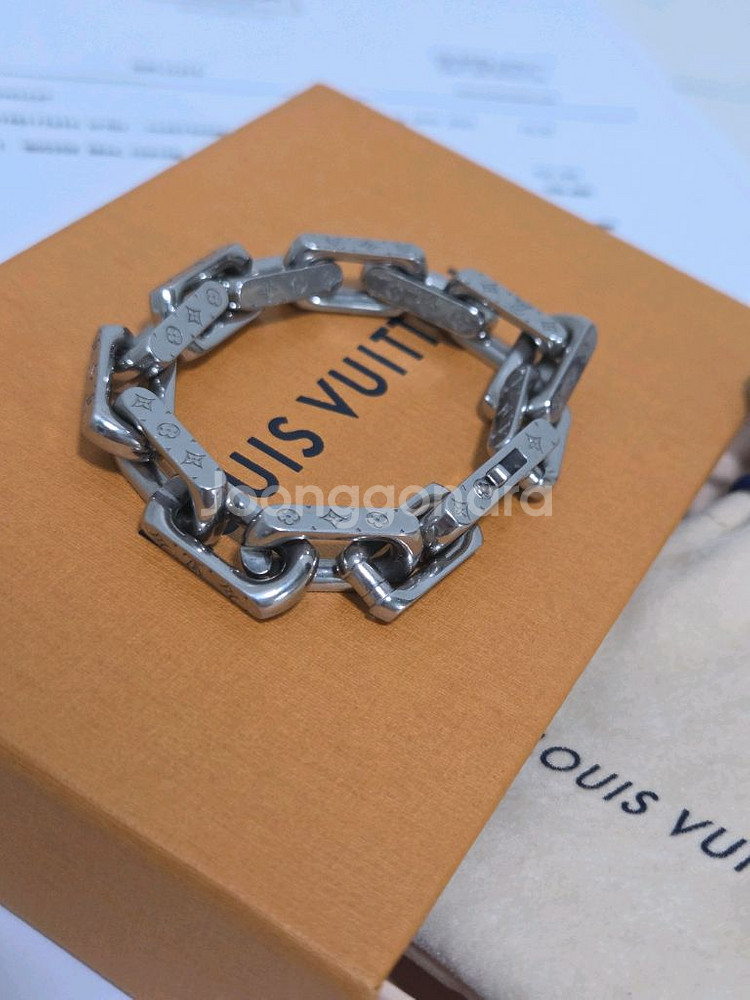 루이비통 버질아블로 모노그램 팔찌 M Size--0