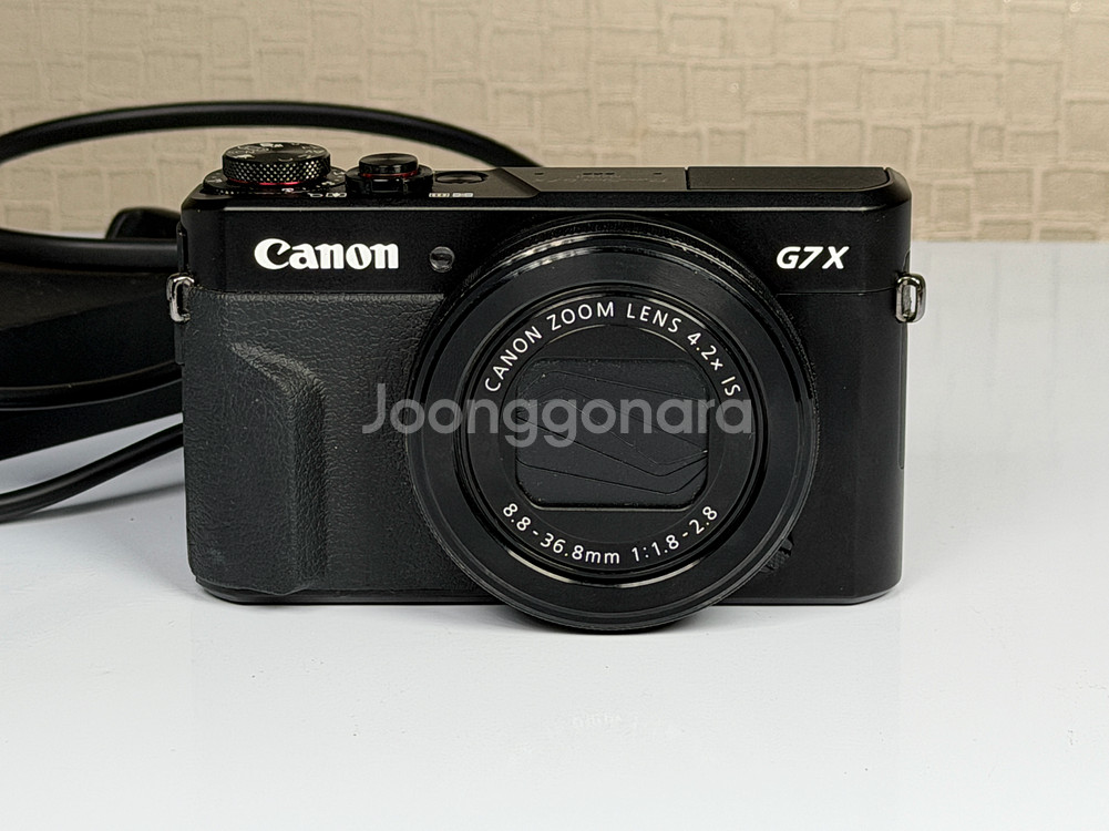 캐논 G7X Mark2 블랙 하이엔드 카메라--1