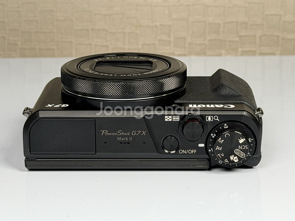 캐논 G7X Mark2 블랙 하이엔드 카메라--4