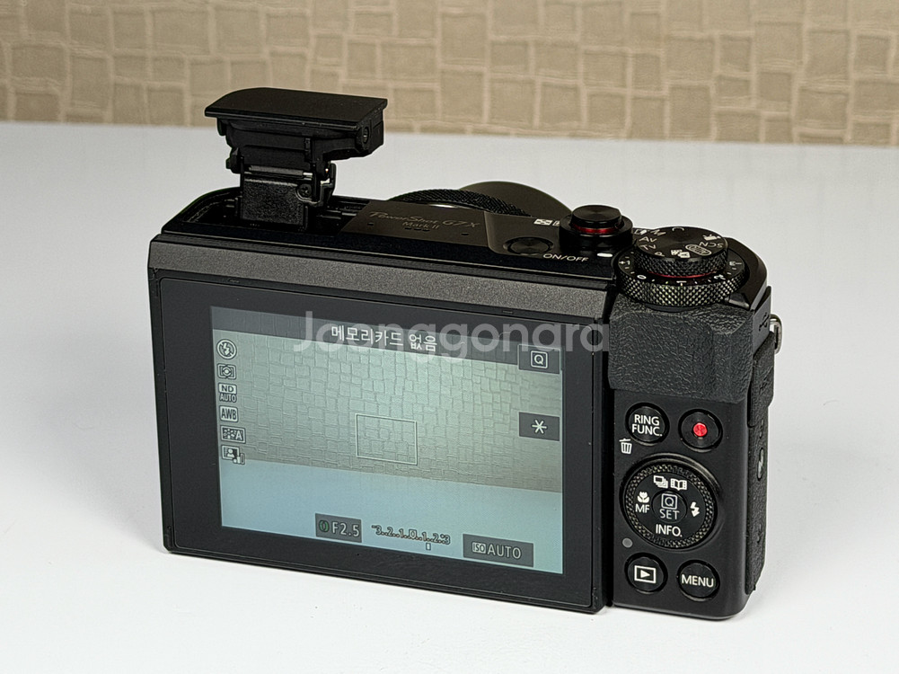 캐논 G7X Mark2 블랙 하이엔드 카메라--7