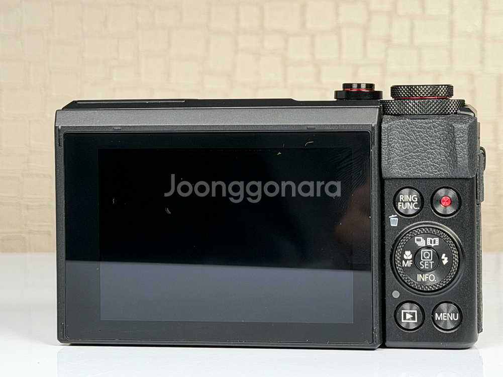 캐논 G7X Mark2 블랙 하이엔드 카메라--6