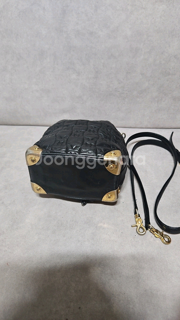 매트로시티 패턴 버킷백--2