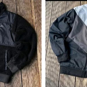 나이키 양면 리버시블 쉐르파 양털 아우터 후리스 바람막이 집업자켓 점퍼