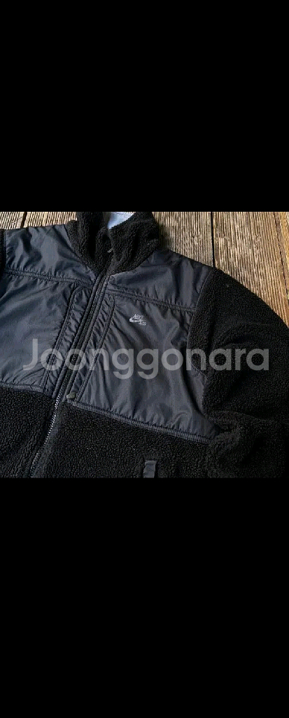 나이키 양면 리버시블 쉐르파 양털 아우터 후리스 바람막이 집업자켓 점퍼--2