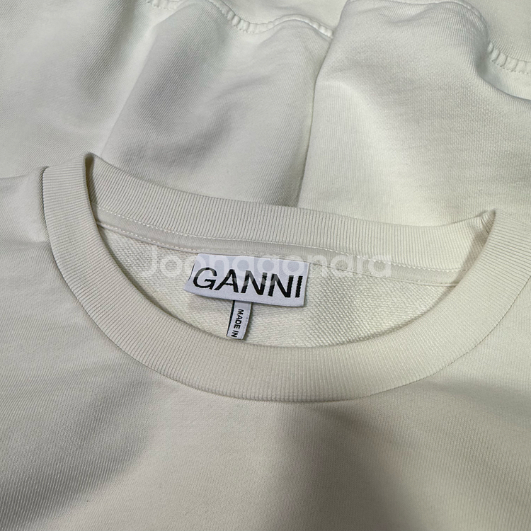 GANNI 가니 24SS 이솔리 오버사이즈 맨투맨--7