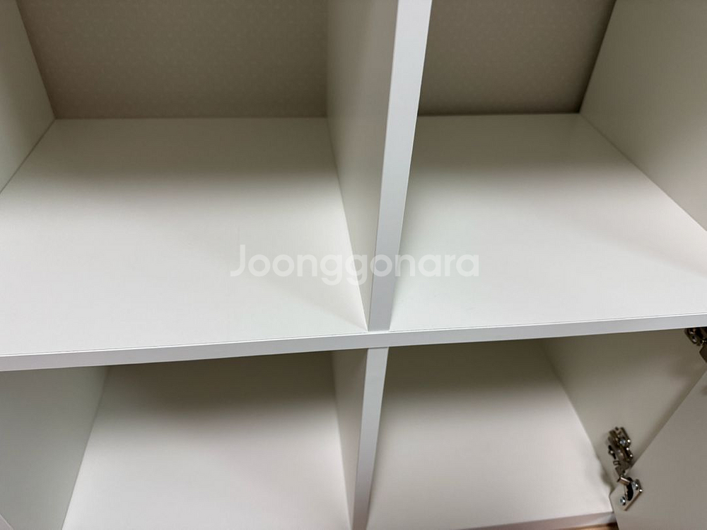 KALLAX 칼락스 4칸선반+도어식인서트--1