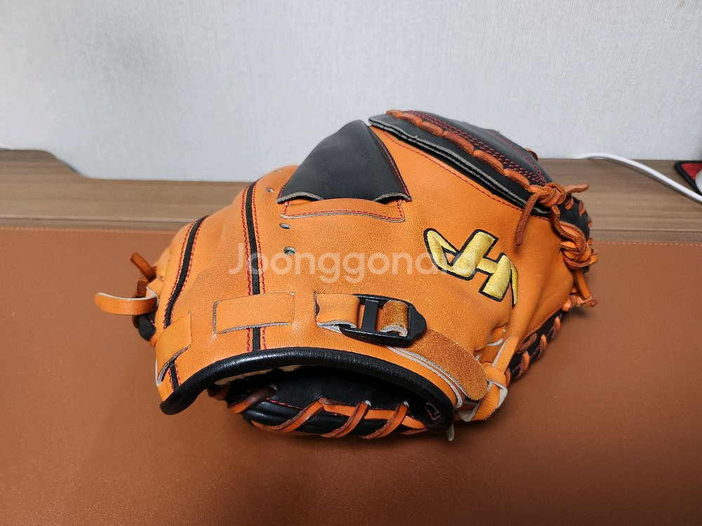 하타케야마 아베 포수 미트 야구 글러브--3
