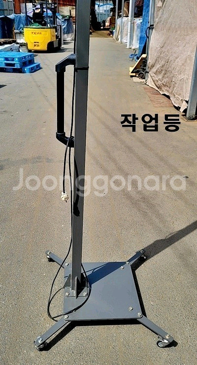 대낮같이 밝은 앞마당~ 대형 조립 이동식 LED 가로등,작업등 팝니다--7