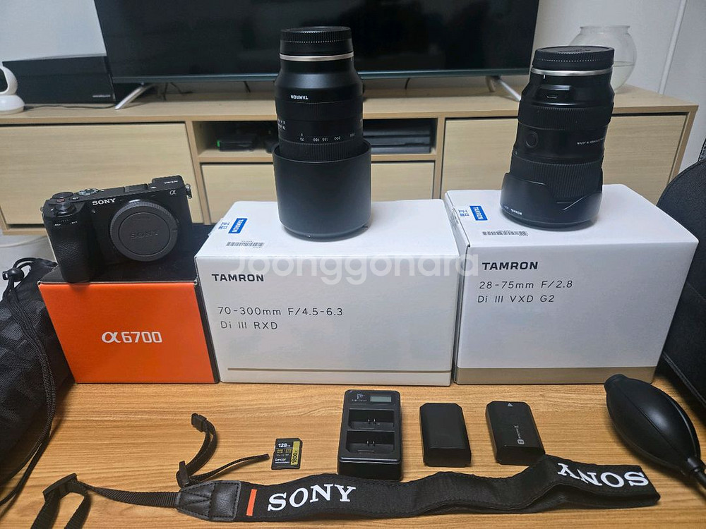 소니 a6700 + 탐론 렌즈 세트 판매 합니다--6