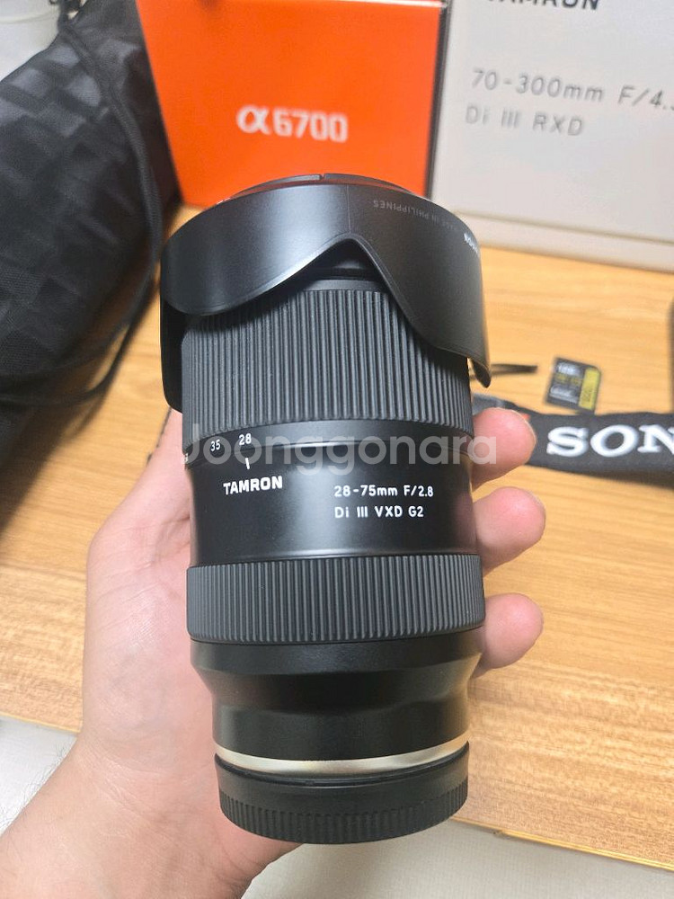 소니 a6700 + 탐론 렌즈 세트 판매 합니다--4