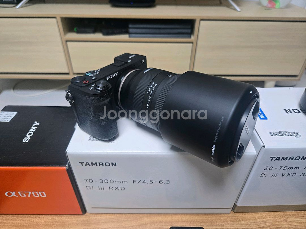 소니 a6700 + 탐론 렌즈 세트 판매 합니다--8