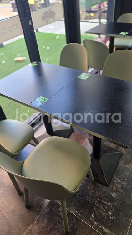 업소용 식탁 의자 세트--3