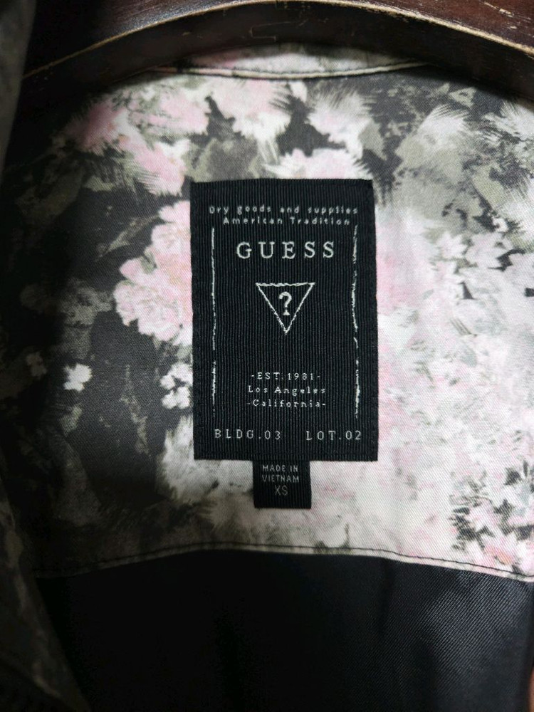 게스 체리블라썸 플라워 야상 자켓 (85/XS)--13