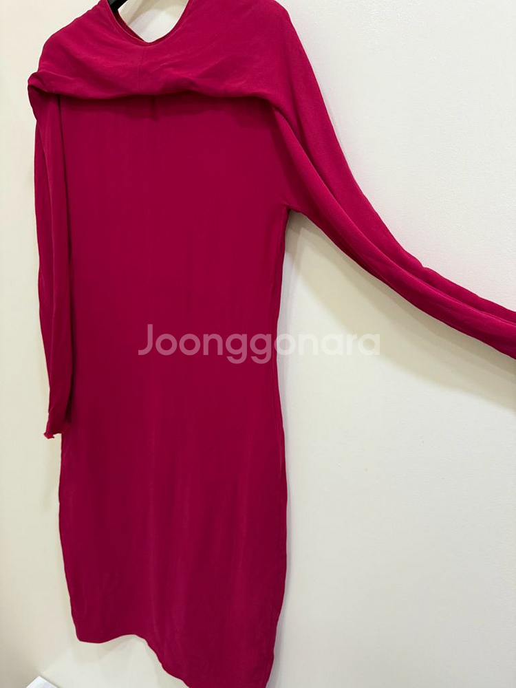 마쥬 maje 핑크 원피스 정품--1