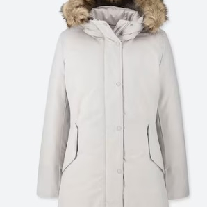 유니클로 여성 야상 패딩 급처