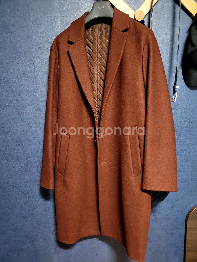 앤드지 지오지아 캐시미어 코트 급처--0