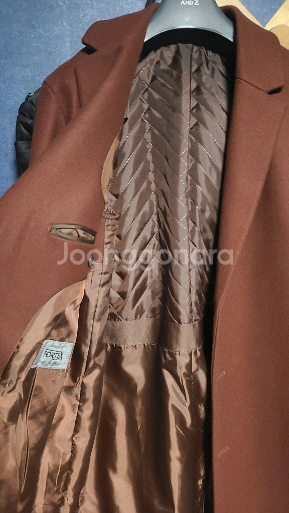 앤드지 지오지아 캐시미어 코트 급처--1