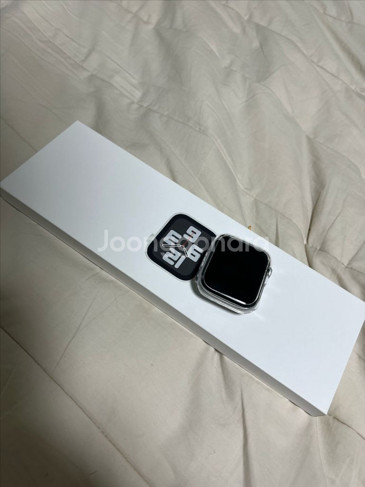 애플워치 SE 2세대 44mm 실버 gps--0