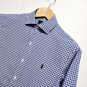 남성 폴로 Polo 랄프로렌 긴팔 블루 셔츠 남방