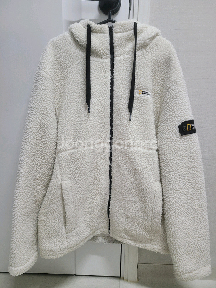 내셔널지오그래픽 후드 집업 뽀글이L--0