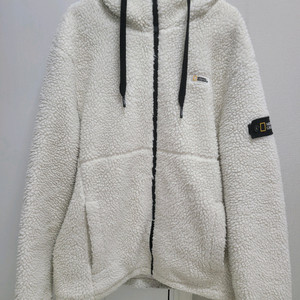 내셔널지오그래픽 후드 집업 뽀글이L