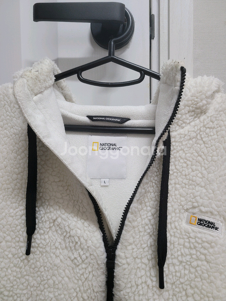 내셔널지오그래픽 후드 집업 뽀글이L--1