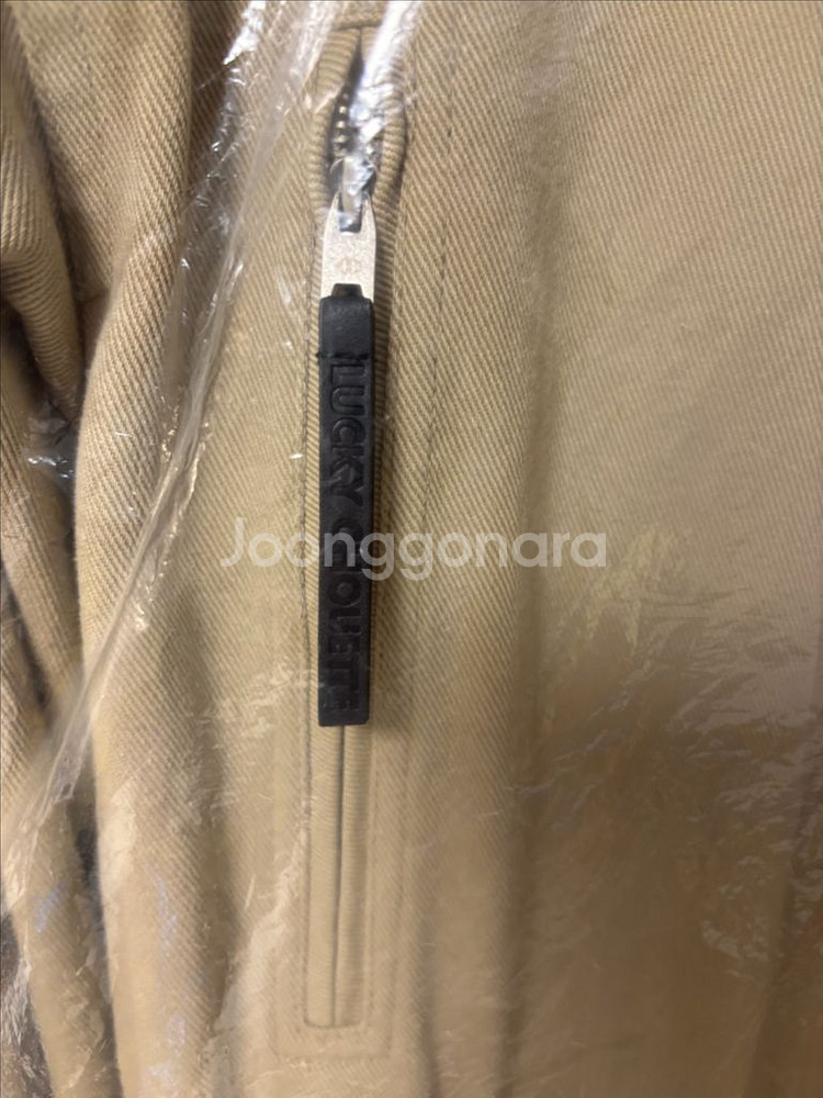 럭키슈에뜨 워크점퍼 34(36) 새상품 택포팜--1