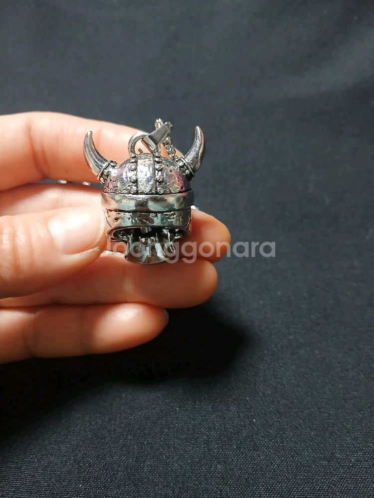 새상품) 해골디자인 라이더벨 스테인레스 목걸이--6